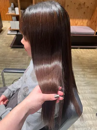 ロング カラー 渡邊 彩乃のヘアスタイル