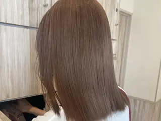 セミロング カラー GRANDEUR やまだかなのヘアスタイル