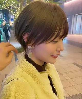 ショート 伊藤 優里のヘアスタイル