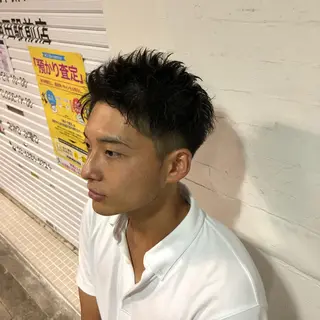ショート メンズ スパイキー/佐々木 敬太⚠︎注意事項必読のヘアスタイル