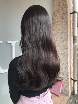 セミロング カラー ヘアアレンジ U&i所属・大塚 貴之のヘアスタイル