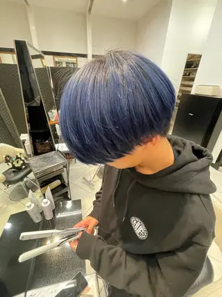 カラー 管野 愛奈のヘアスタイル