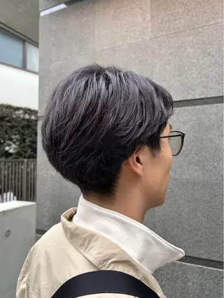 カラー メンズ -メンズカット/ ブリーチ-hanaのヘアスタイル