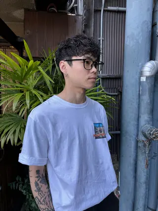 パーマ メンズ 松村明門/メンズ カット/メンズパーマのヘアスタイル