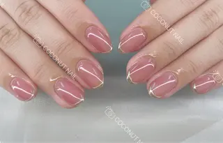 ネイル 神田 ココナッツのネイルデザイン