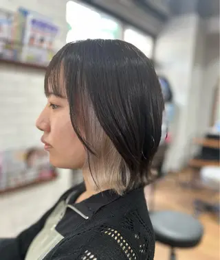 ミディアム ✂️秋葉原 🤍YURI🤍のヘアスタイル