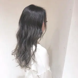 ロング カラー パーマ ヘアアレンジ filo byFeria渋谷所属・縮毛矯正/美髪 髪質改善/石田幸輔のヘアスタイル