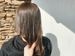 ミディアム カラー 髪質改善✨️透明感カ ラー✧*。山下さいみのヘアスタイル