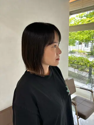 ショート Iris by artina 武蔵小杉店【イリス バイ アルティナ】所属・🎼レイヤー/顔周り カット/nene♬のヘアスタイル