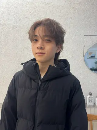 ミディアム カラー ralme/sol 髙橋一哉のヘアスタイル