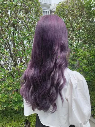 ロング カラー ヘアアレンジ 💕ブリーチ/ヘアメ 🎀YUUKAのヘアスタイル