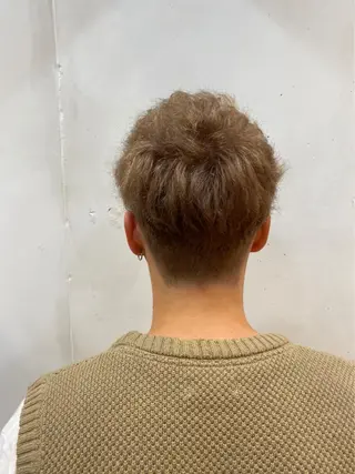 メンズ ブリーチ指名 NO1🌈SAKIのヘアスタイル