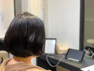 ミディアム 川村 綾のヘアスタイル