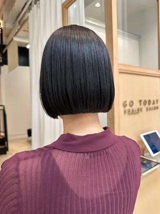 ショート sea by luvismけやき通り2号店所属・ボブ/ショート/ 縮毛矯正/岸本恭明のヘアスタイル