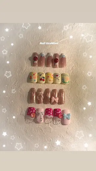ネイル 本町NailUsaM imi KEINAのネイルデザイン
