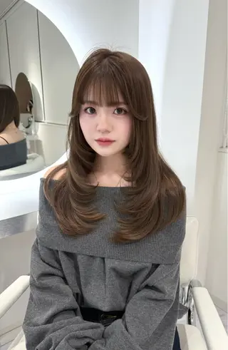 ロング レイヤーカット🫧 🎀Tomoka🎀のヘアスタイル