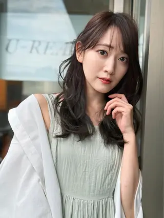 ロング U-REALM kawasakiのヘアスタイル