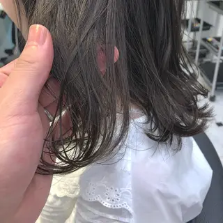 ミディアム カラー lar 立川南口所属・レイヤーボブ/ボブ 仲川和人のヘアスタイル