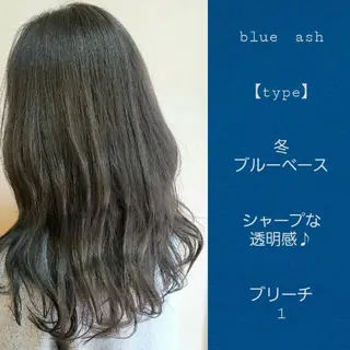 セミロング カラー 常世田 ゆうきのヘアスタイル