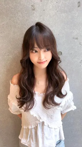 ロング レイヤー×韓国 🇰🇷鈴木啓太のヘアスタイル