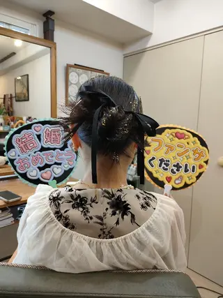 ヘアアレンジ HempBeauty 浅野アサミのヘアスタイル