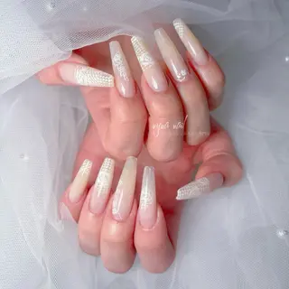 ネイル 長さ出し専門 nynaのネイルデザイン