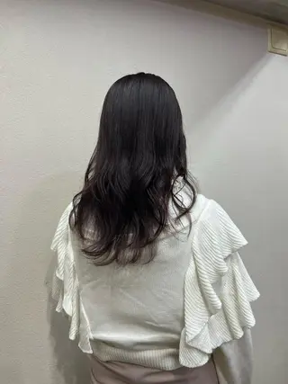 セミロング カラー Maison Land所属・KANA MIYOSHIのヘアスタイル
