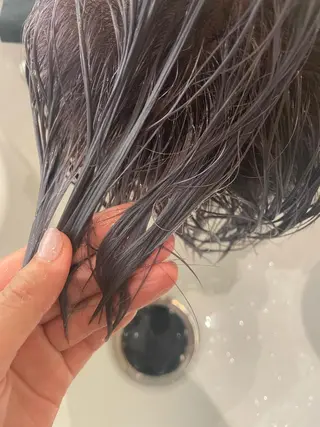 ショート カラー メンズ 髪質改善・酸性・ ストレート　Maruのヘアスタイル