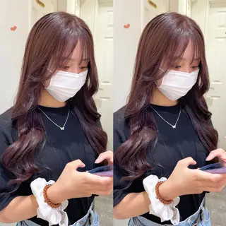 ロング カラー エクステ/ハイトーン 🐏☁️miminaのヘアスタイル