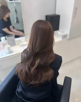 ロング カラー 韓国ヘア/髪質改善 /natsuki🧸のヘアスタイル