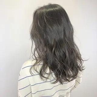 セミロング カラー 関 京磨のヘアスタイル