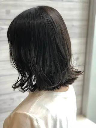 ミディアム カラー 縮毛矯正・髪質改善 支持率No1🫧北島のヘアスタイル
