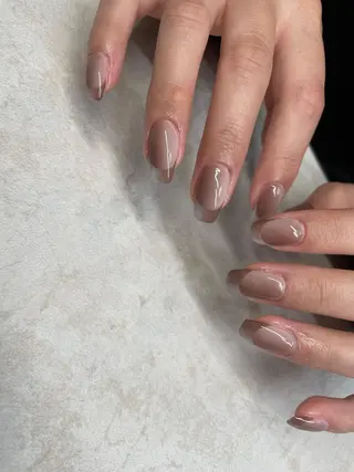 ロング カラー ヘアアレンジ キッズ ネイル マツエク・マツパ アイブロウ 福田 加奈のネイルデザイン