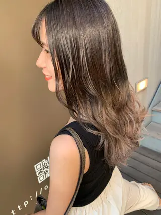 ロング カラー 🌼sunc HINAMI🌼のヘアスタイル