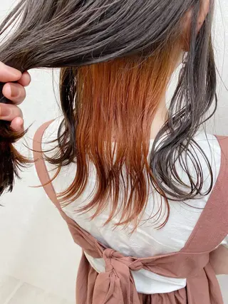 セミロング 襟足特化型美容師 🌈ATSUSHIのヘアスタイル