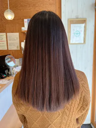 セミロング TELA HAIR 幕張本郷所属・TELA HAIR 幕張本郷店 千尋のヘアスタイル