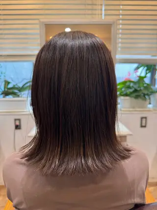 セミロング カラー hair salon Rich 横須賀中央店所属・カットモデル募集🐥 高橋さらのヘアスタイル