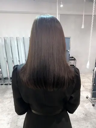 ロング カラー 大江 海斗のヘアスタイル