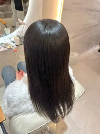 セミロング カラーモデル/梅田/ sakitoのヘアスタイル