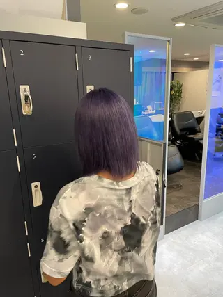 ミディアム 【艶カラー⠀】坂東 要のヘアスタイル