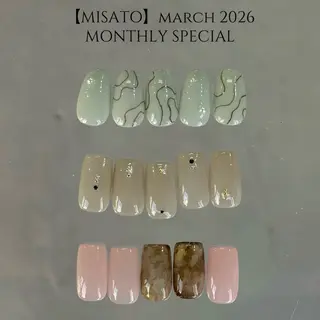 ネイル MISATO ネイリスト福岡/薬院のネイルデザイン