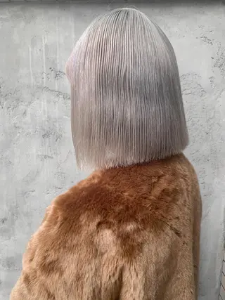 ショート カラー ヘアアレンジ yuka .のヘアスタイル