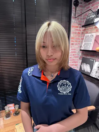 ミディアム miyu カットモデル募集中のヘアスタイル