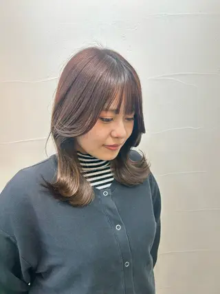 セミロング 🌱メンズカット募集 中🌱ナノコのヘアスタイル