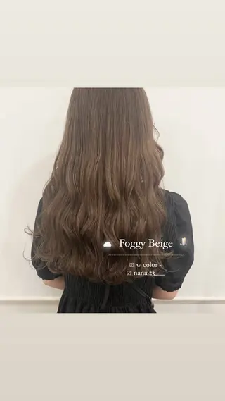 ロング カラー ParveMix￤ 出石 菜々🥂のヘアスタイル