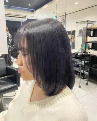 ミディアム カラー KAZUYA /フロレゾンのヘアスタイル