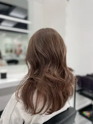 セミロング 💍大人デザイン /ハイトーン♡リクトのヘアスタイル