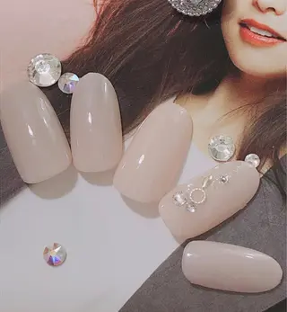 ネイル 北浦和 自爪育成ケアのネイルデザイン