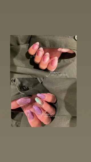 ネイル フルリール 【プライベートサロンのネイルデザイン