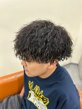 パーマ メンズ 梅田/全パーマ特化/ ケアパーマ特化/秋本のヘアスタイル